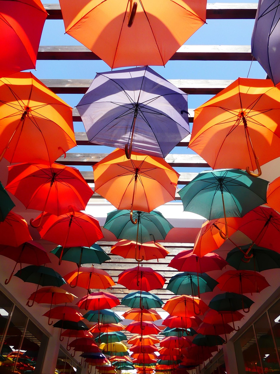colour, umbrellas, hotel, turkey, umbrella, atmosphere, weather, colorful
